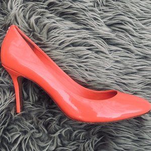 COACH coral 3" high heels - size 6.5B